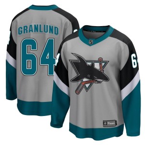 Youth San Jose Sharks Mikael Granlund Fanatics Branded Breakaway 2020/21 Special Edition Jersey - Gray
