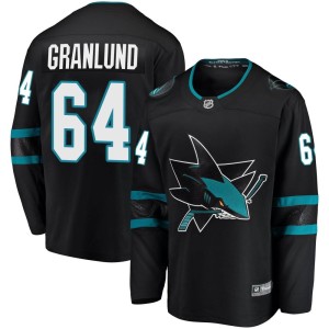 Youth San Jose Sharks Mikael Granlund Fanatics Branded Breakaway Alternate Jersey - Black
