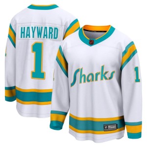 Men's San Jose Sharks Brian Hayward Fanatics Branded Breakaway Special Edition 2.0 Jersey - White