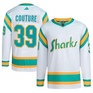 Youth San Jose Sharks Logan Couture Adidas Authentic Reverse Retro 2.0 Jersey - White