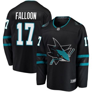 Men's San Jose Sharks Pat Falloon Fanatics Branded Breakaway Alternate Jersey - Black