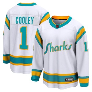 Youth San Jose Sharks Devin Cooley Fanatics Branded Breakaway Special Edition 2.0 Jersey - White