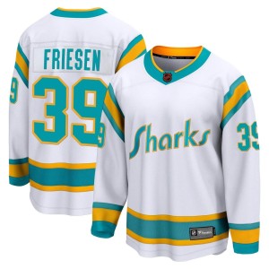 Youth San Jose Sharks Jeff Friesen Fanatics Branded Breakaway Special Edition 2.0 Jersey - White