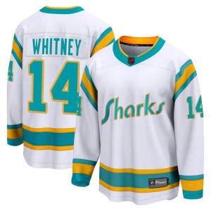 Youth San Jose Sharks Ray Whitney Fanatics Branded Breakaway Special Edition 2.0 Jersey - White