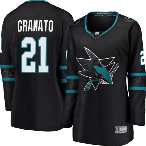 Women's San Jose Sharks Tony Granato Fanatics Branded Breakaway Alternate Jersey - Black