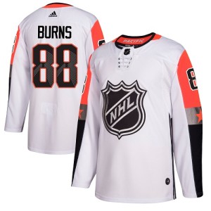 Men's San Jose Sharks Brent Burns Adidas Authentic 2018 All-Star Pacific Division Jersey - White